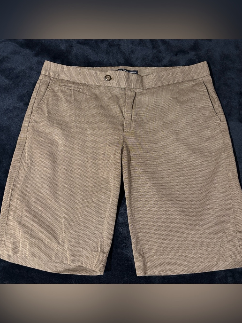 GAP Straight Fit Tan Bermuda Shorts